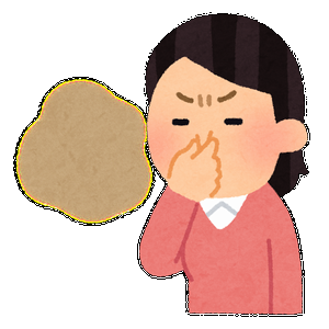 臭がる女性